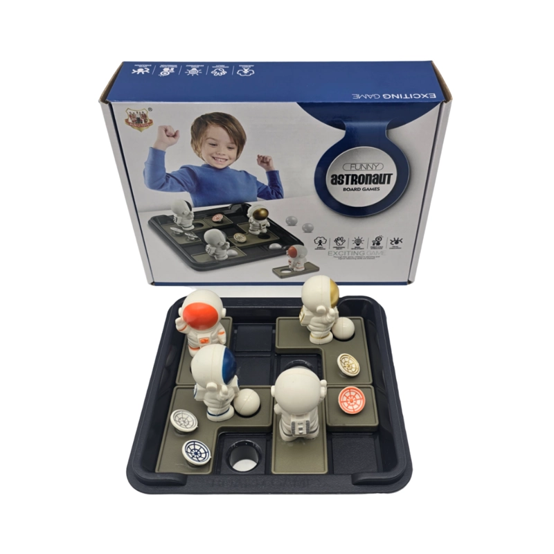 ROMPECABEZA AZUL 3D JUEGO DE HABILIDAD Y LOGICA FUNNY ASTRONAUTA - 3