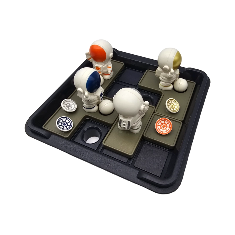 ROMPECABEZA AZUL 3D JUEGO DE HABILIDAD Y LOGICA FUNNY ASTRONAUTA - 4