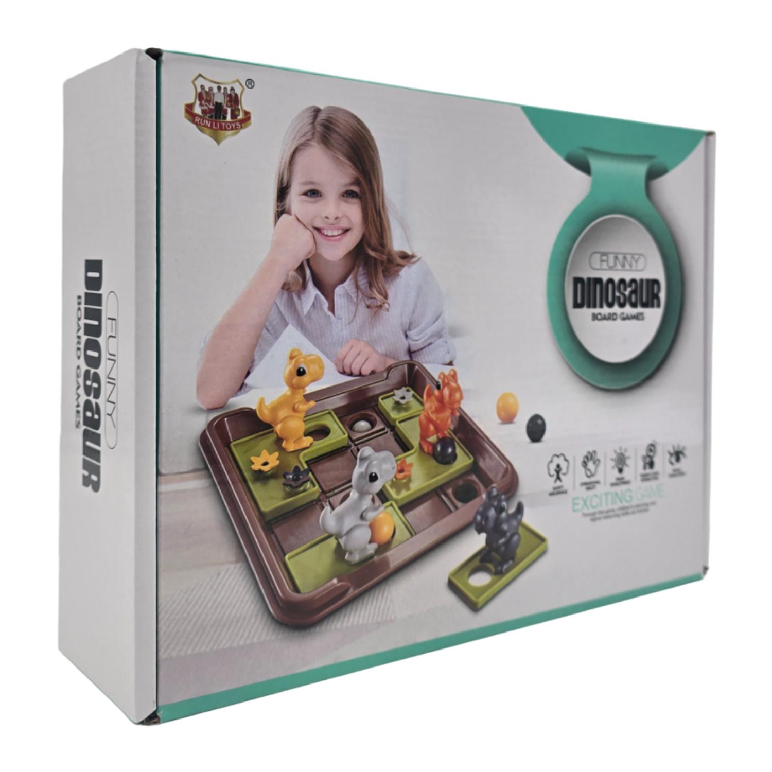 ROMPECABEZA VERDE 3D JUEGO DE HABILIDAD Y LOGICA FUNNY DINOSAURIO - 1