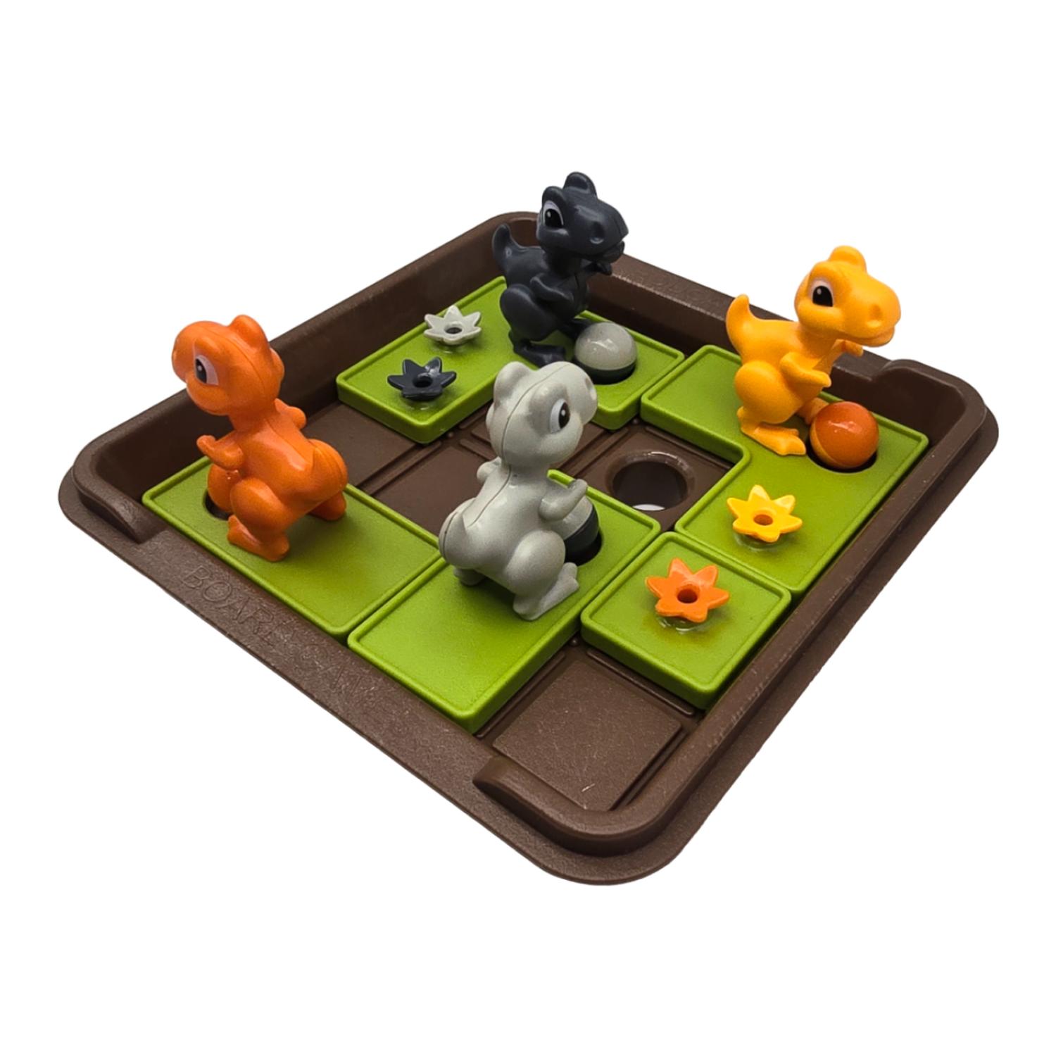 ROMPECABEZA VERDE 3D JUEGO DE HABILIDAD Y LOGICA FUNNY DINOSAURIO - 4
