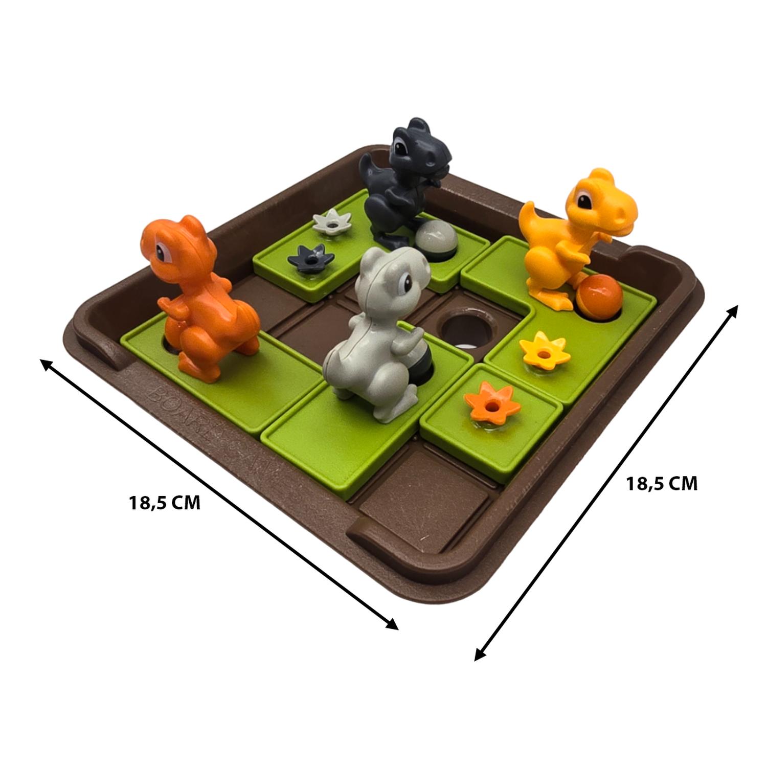ROMPECABEZA VERDE 3D JUEGO DE HABILIDAD Y LOGICA FUNNY DINOSAURIO - 5