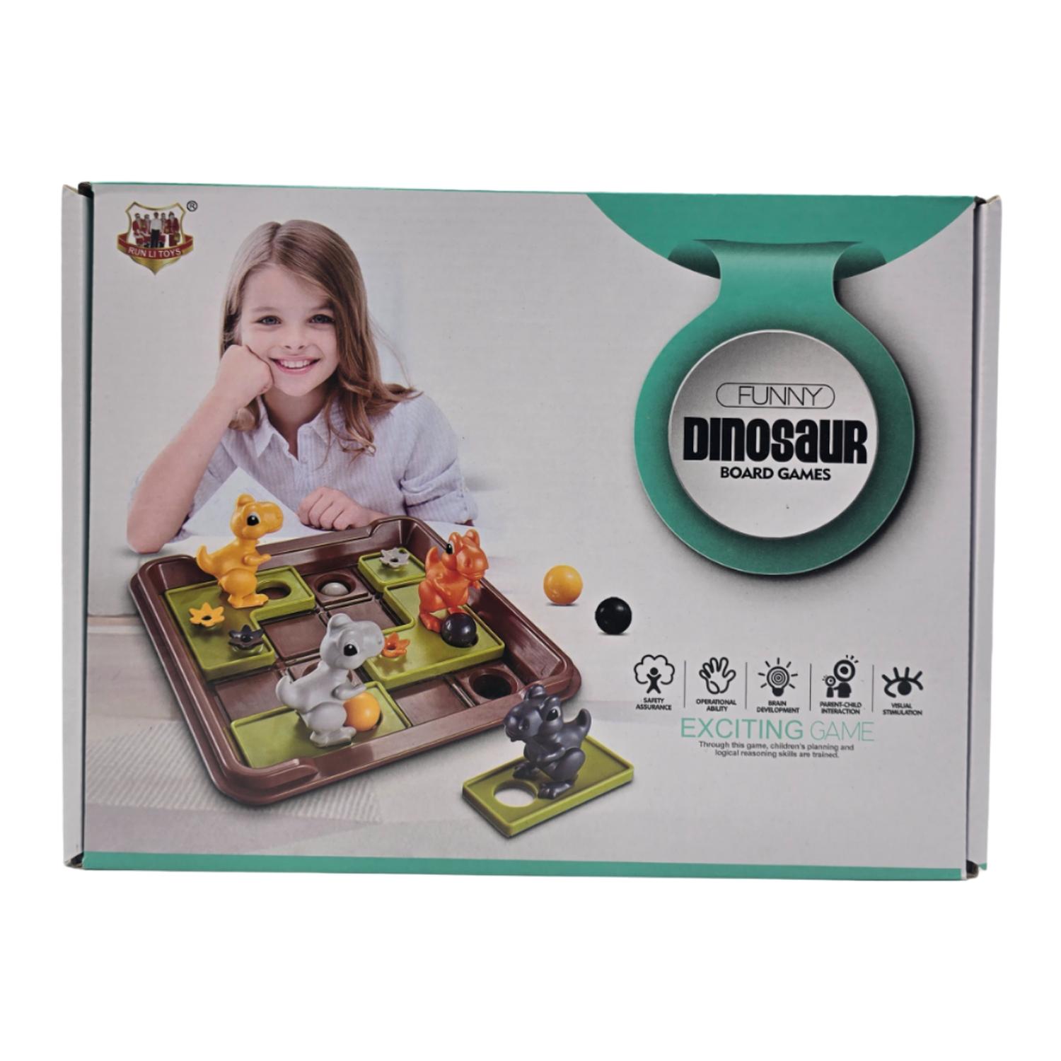 ROMPECABEZA VERDE 3D JUEGO DE HABILIDAD Y LOGICA FUNNY DINOSAURIO - 6