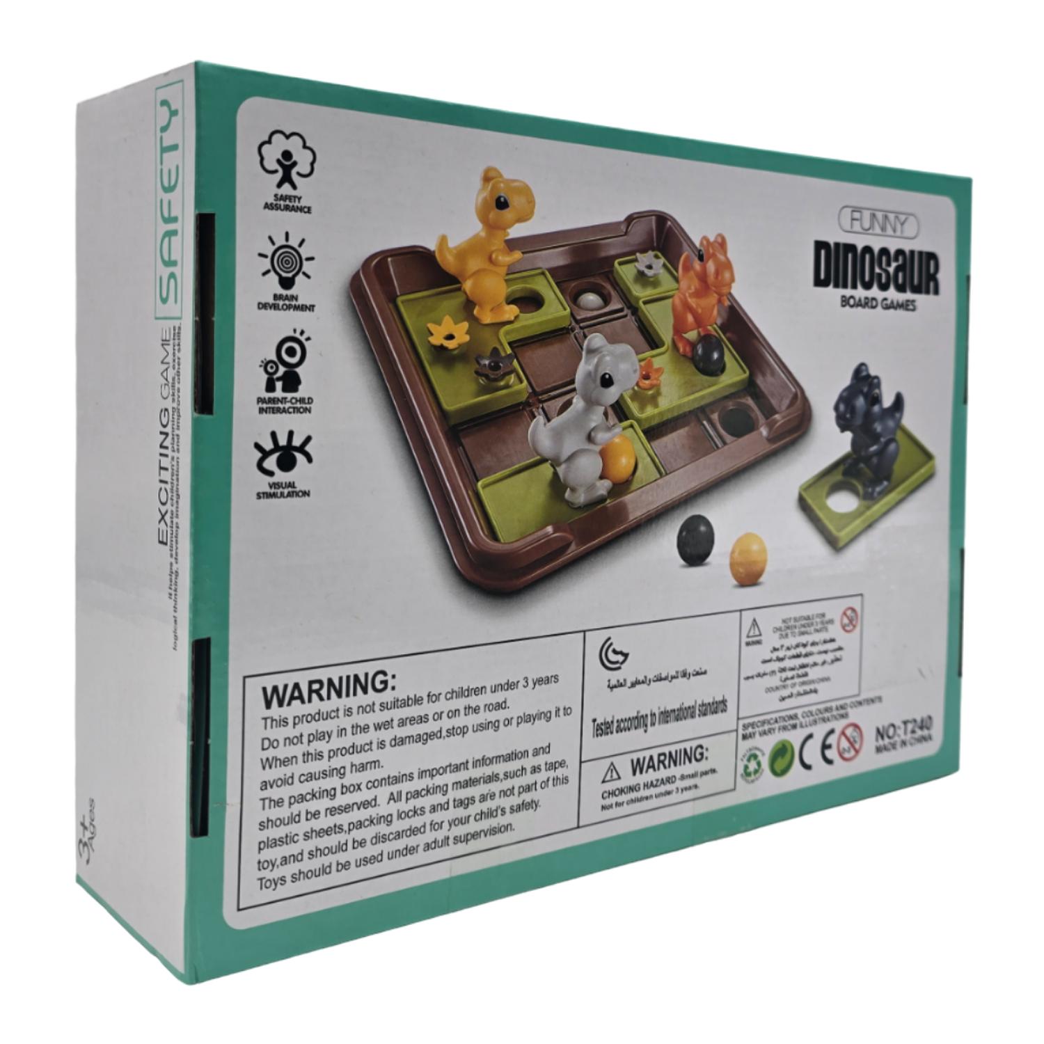ROMPECABEZA VERDE 3D JUEGO DE HABILIDAD Y LOGICA FUNNY DINOSAURIO - 8