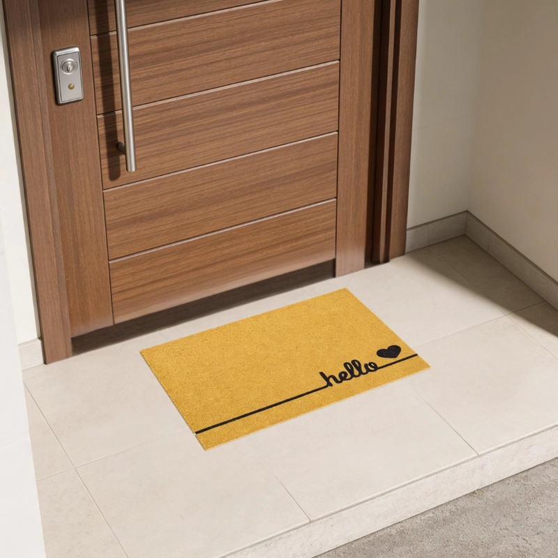 ALFOMBRA HOME CORAZON LIMPIAPIES FELPUDO ENTRADA - 3