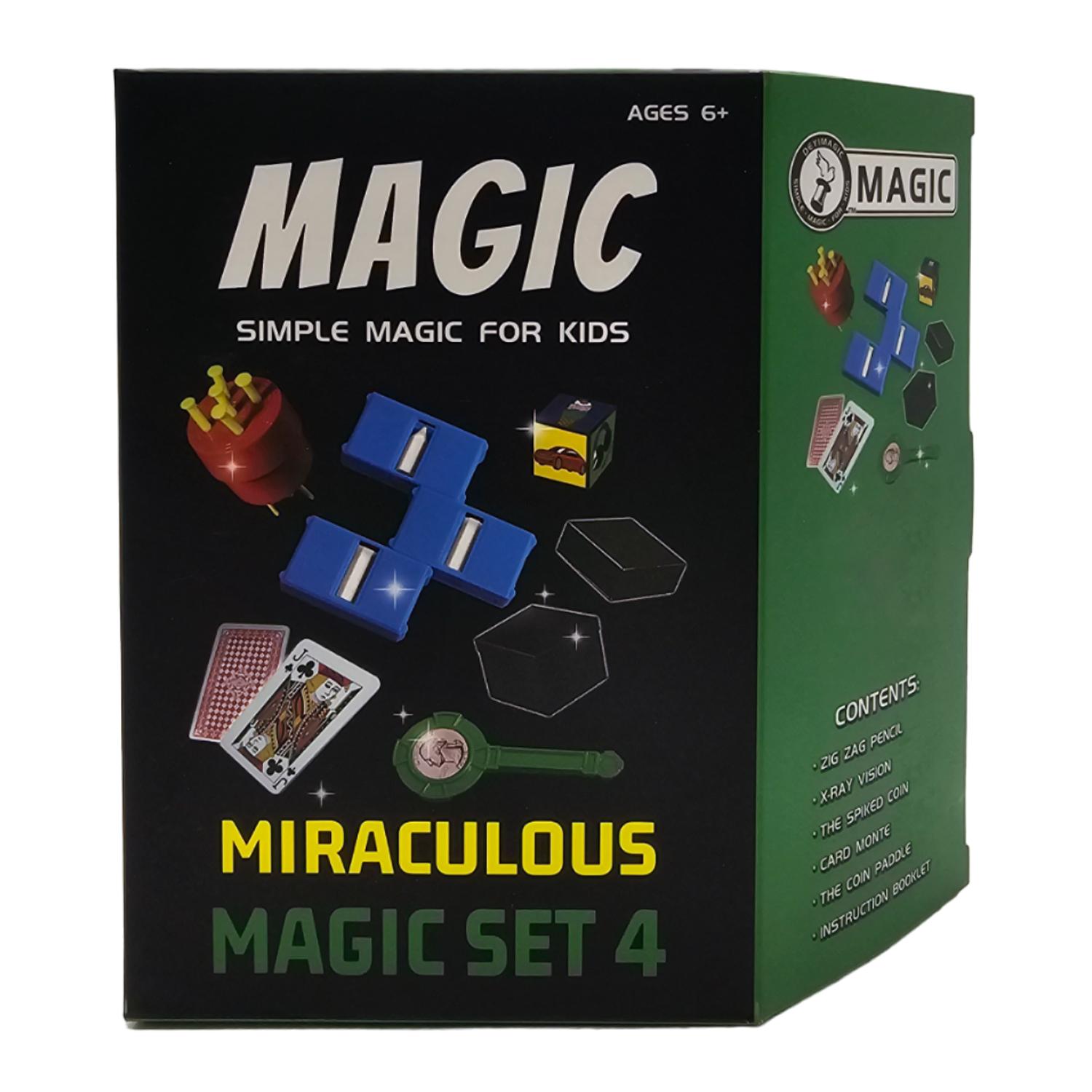 SET JUEGO MAGIA Y TRUCOS CLÁSICO NIÑO ADULTO VERDE - 3