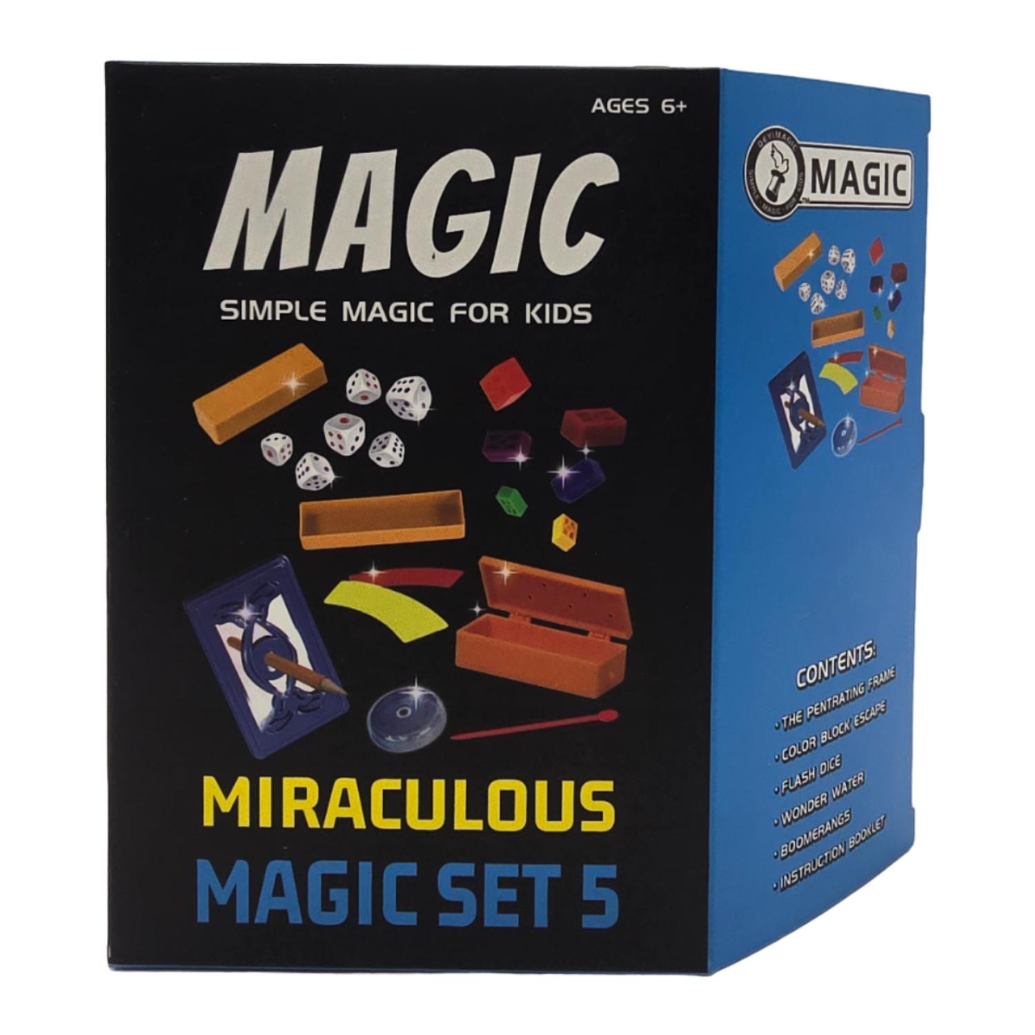 SET JUEGO MAGIA Y TRUCOS CLÁSICO NIÑO ADULTO CELESTE - 3
