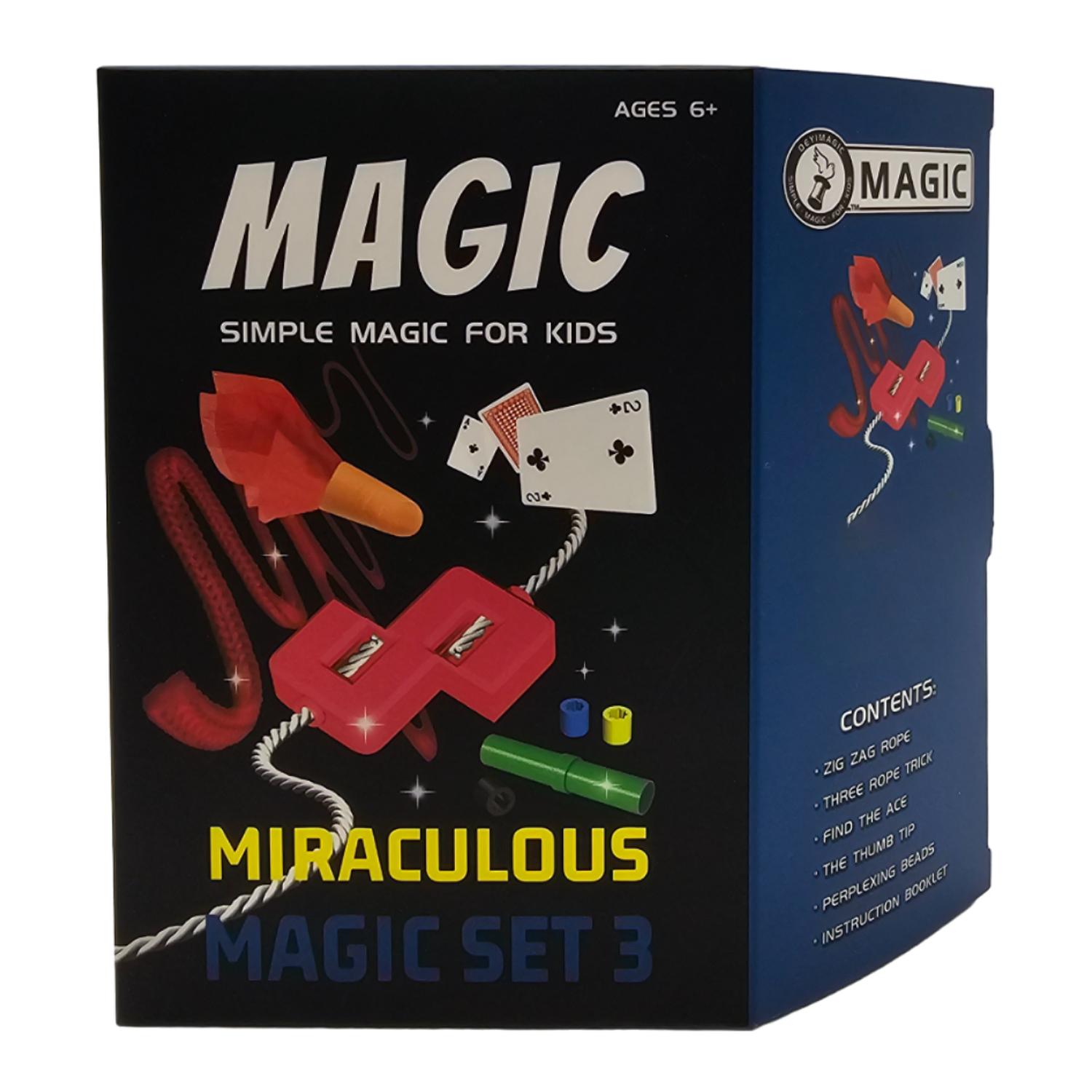 SET JUEGO MAGIA Y TRUCOS CLÁSICO NIÑO ADULTO AZUL - 3