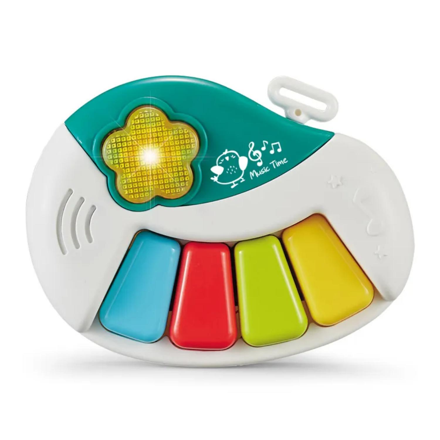 JUGUETE PIANO MÚSICAL CON LUCES SONIDOS INTERACTIVO BEBE - 1