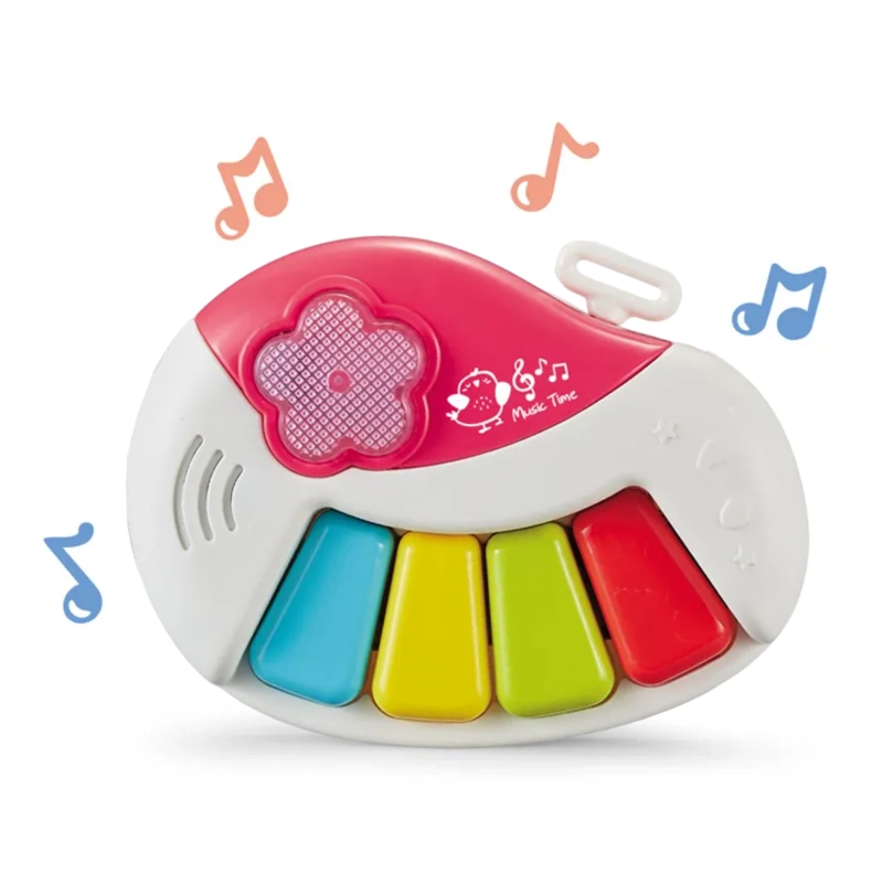 JUGUETE PIANO MÚSICAL CON LUCES SONIDOS INTERACTIVO BEBE - 2