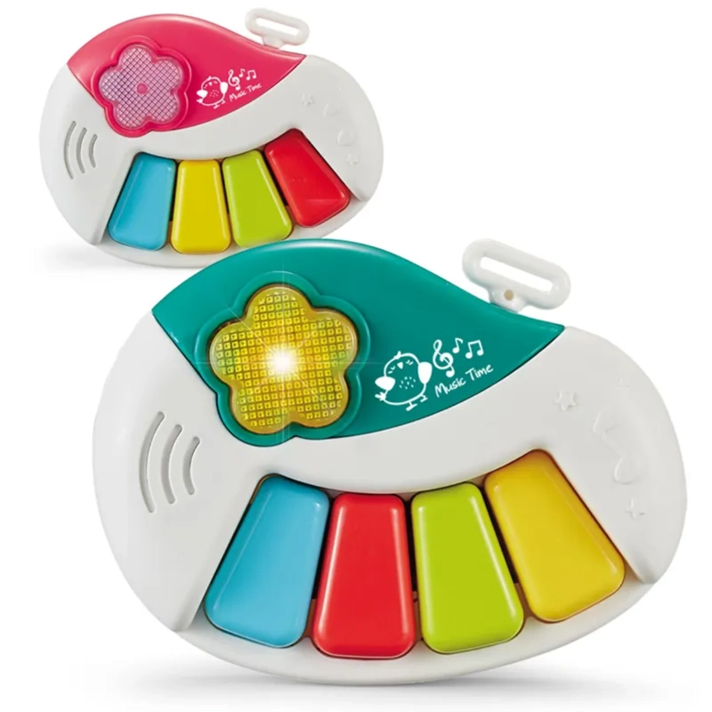 JUGUETE PIANO MÚSICAL CON LUCES SONIDOS INTERACTIVO BEBE - 4