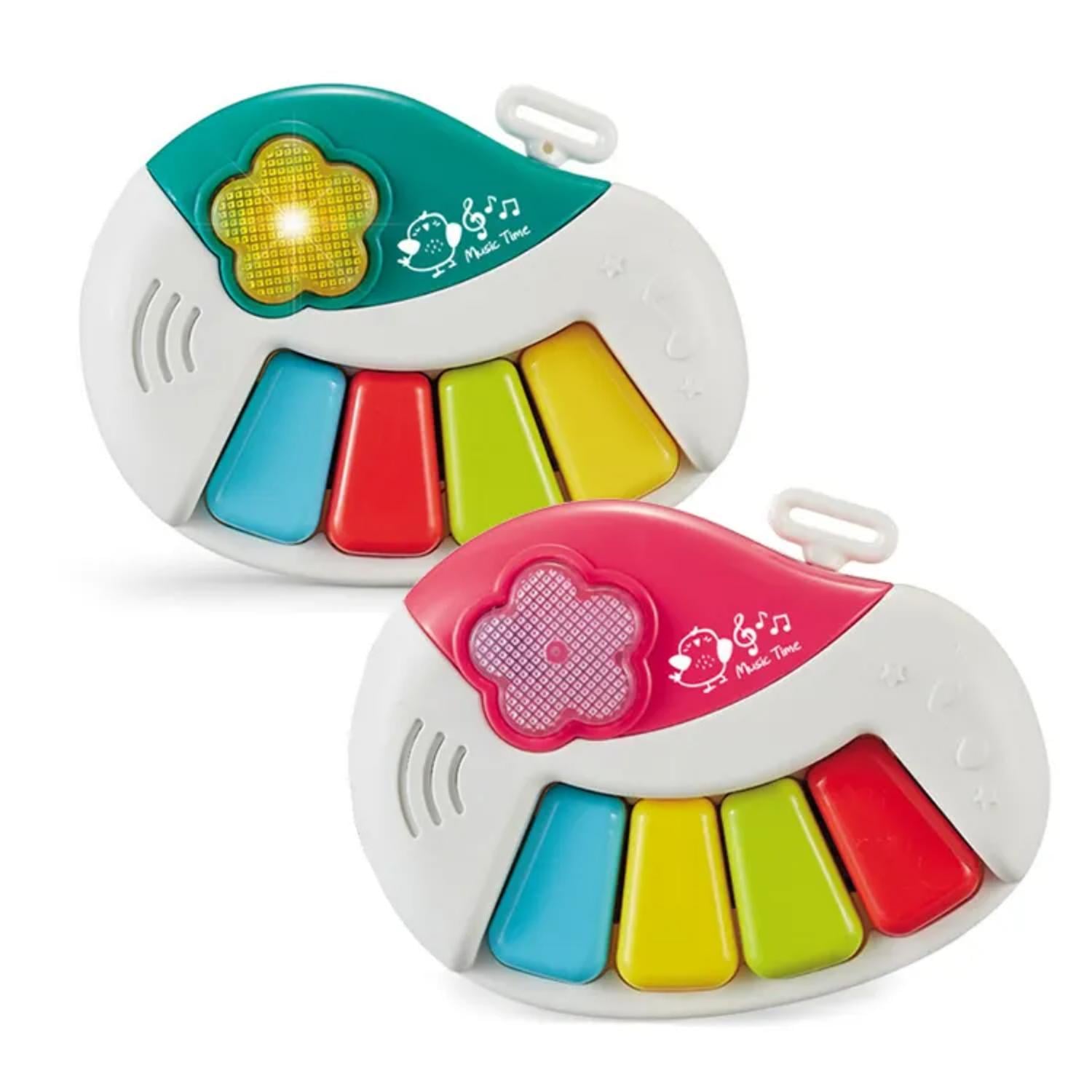 JUGUETE PIANO MÚSICAL CON LUCES SONIDOS INTERACTIVO BEBE - 4