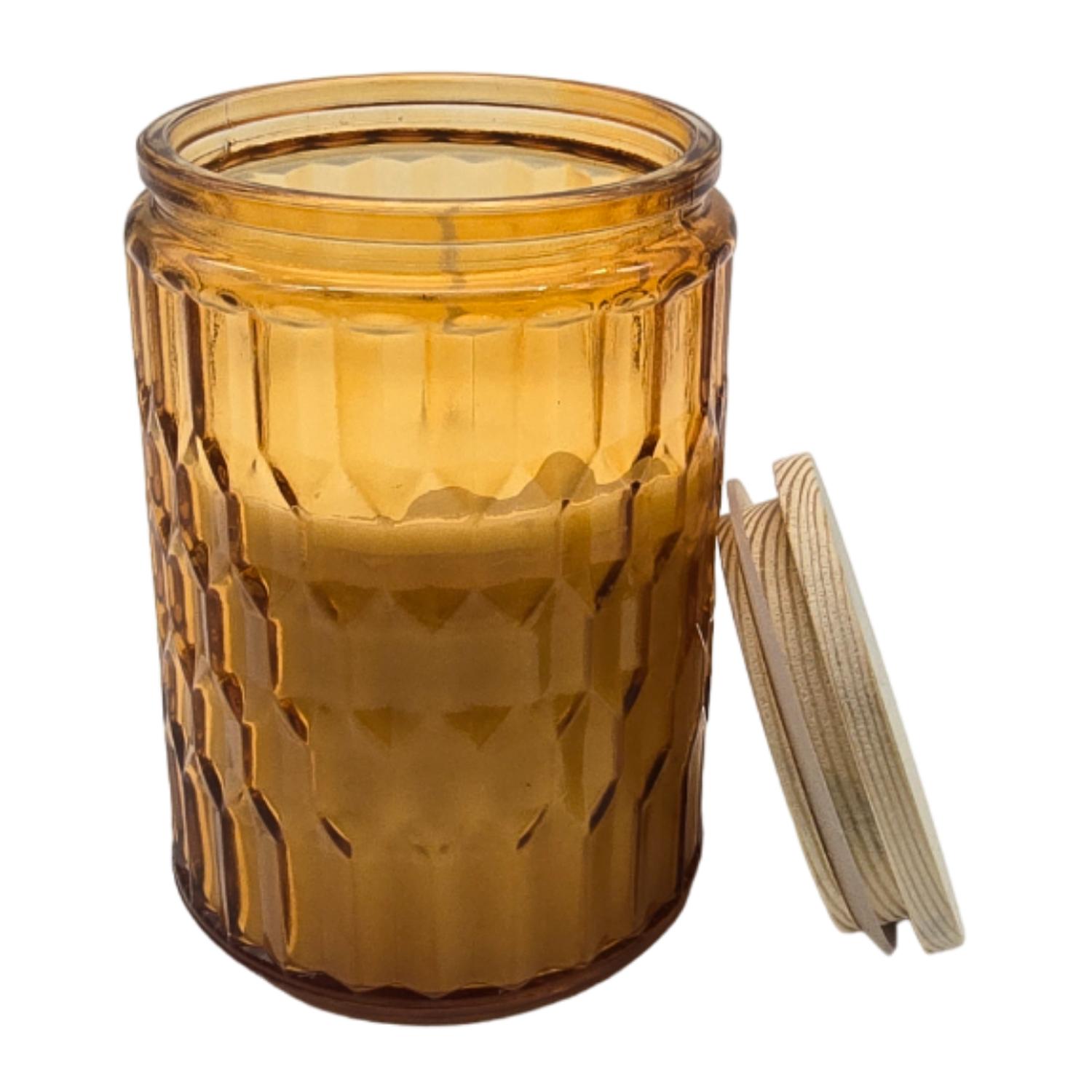 VELA AROMATICA ELEGANTE FRAGANCIA DURADERA VASO DISEÑO COLOR - 1