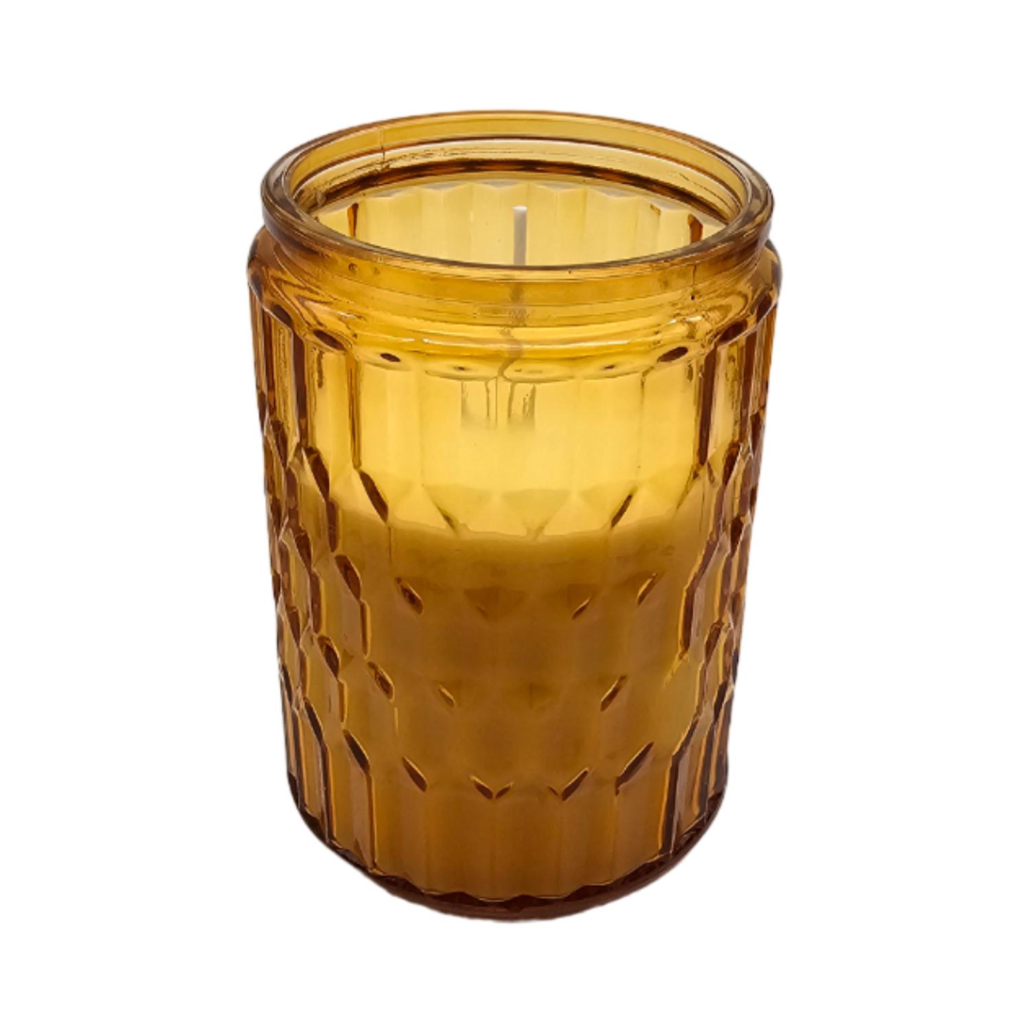 VELA AROMATICA ELEGANTE FRAGANCIA DURADERA VASO DISEÑO COLOR - 4