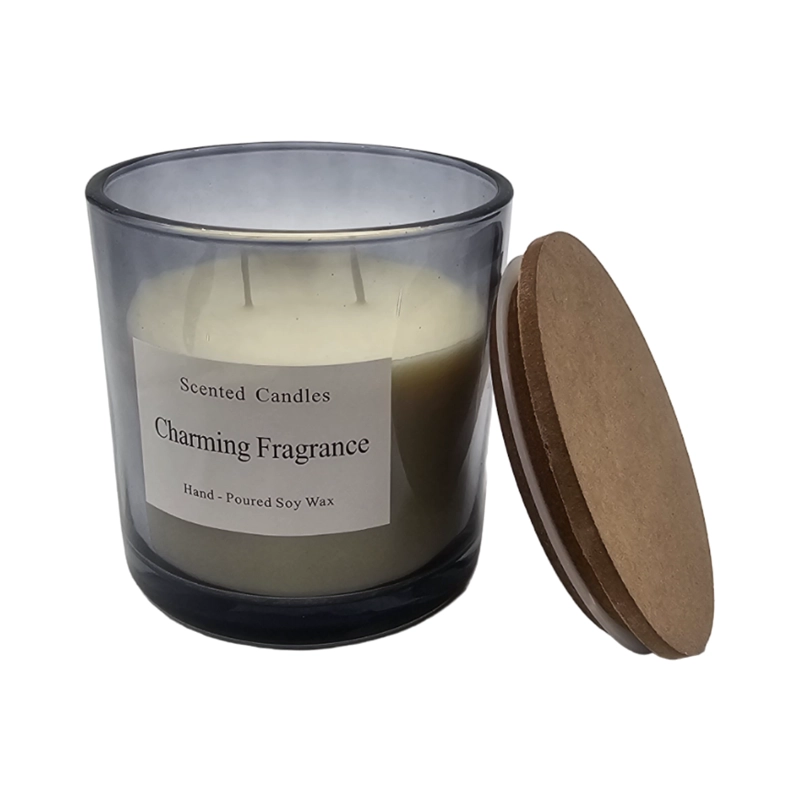 VELA AROMATICA ELEGANTE FRAGANCIA DURADERA RECIPIENTE HUMO - 1