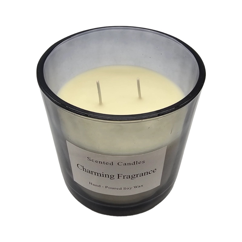VELA AROMATICA ELEGANTE FRAGANCIA DURADERA RECIPIENTE HUMO - 6
