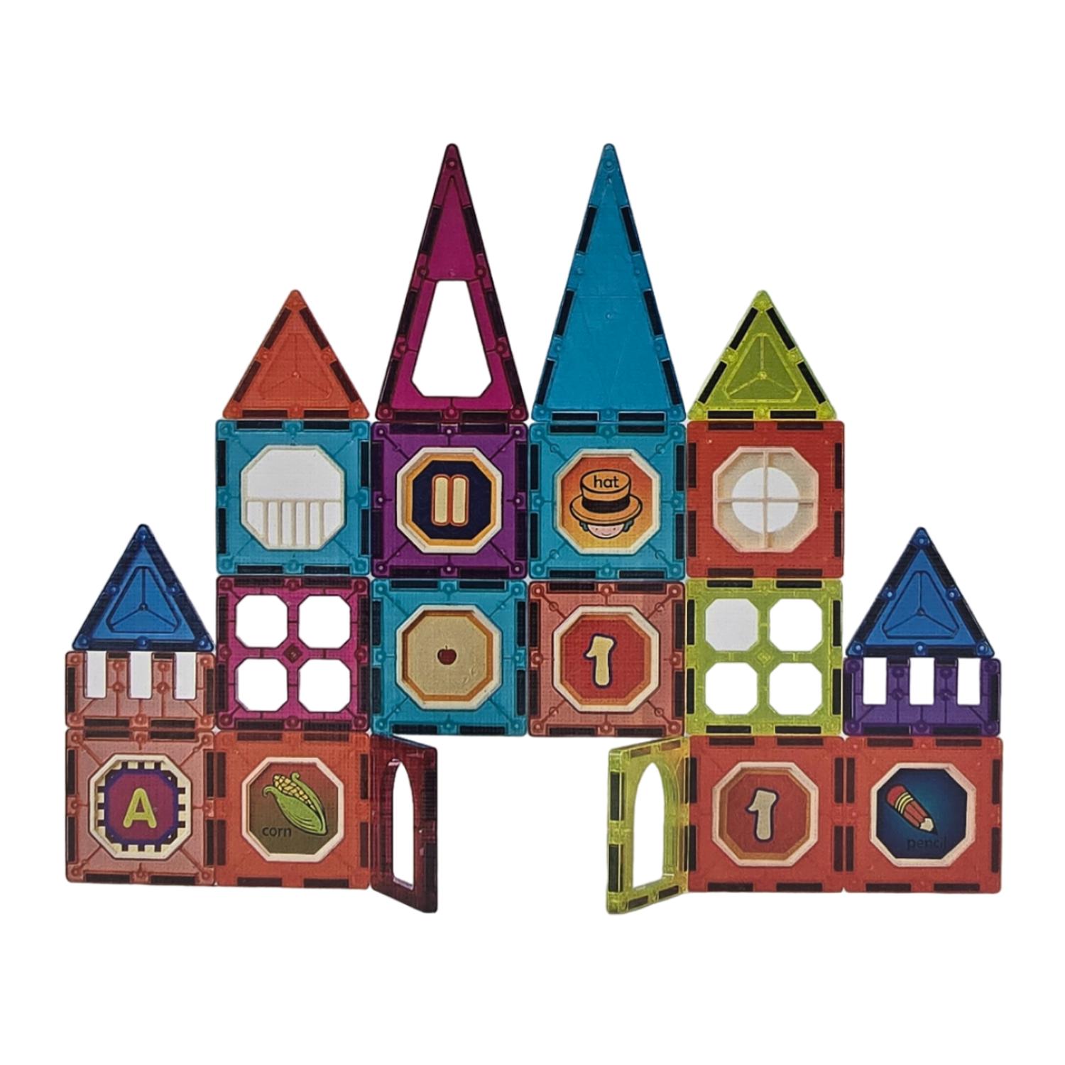 SET CONSTRUCCIÓN MAGNÉTICO PIEZAS MAGNETICAS 32 PIEZAS - 6