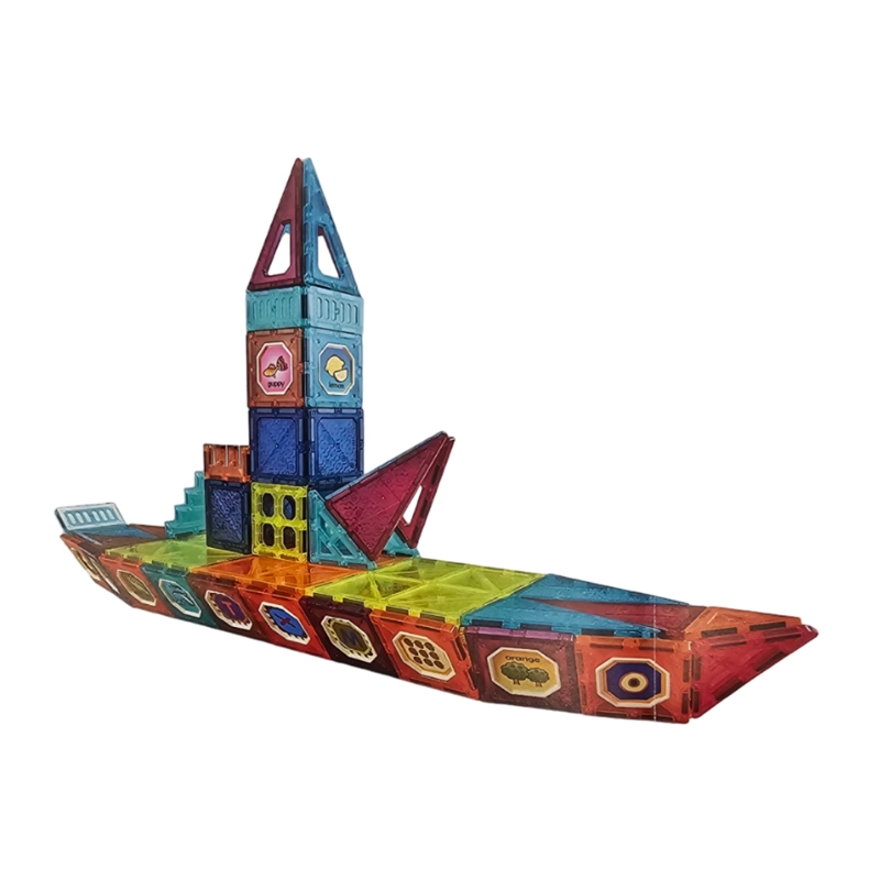 SET CONSTRUCCIÓN MAGNÉTICO PIEZAS MAGNETICAS 32 PIEZAS - 7