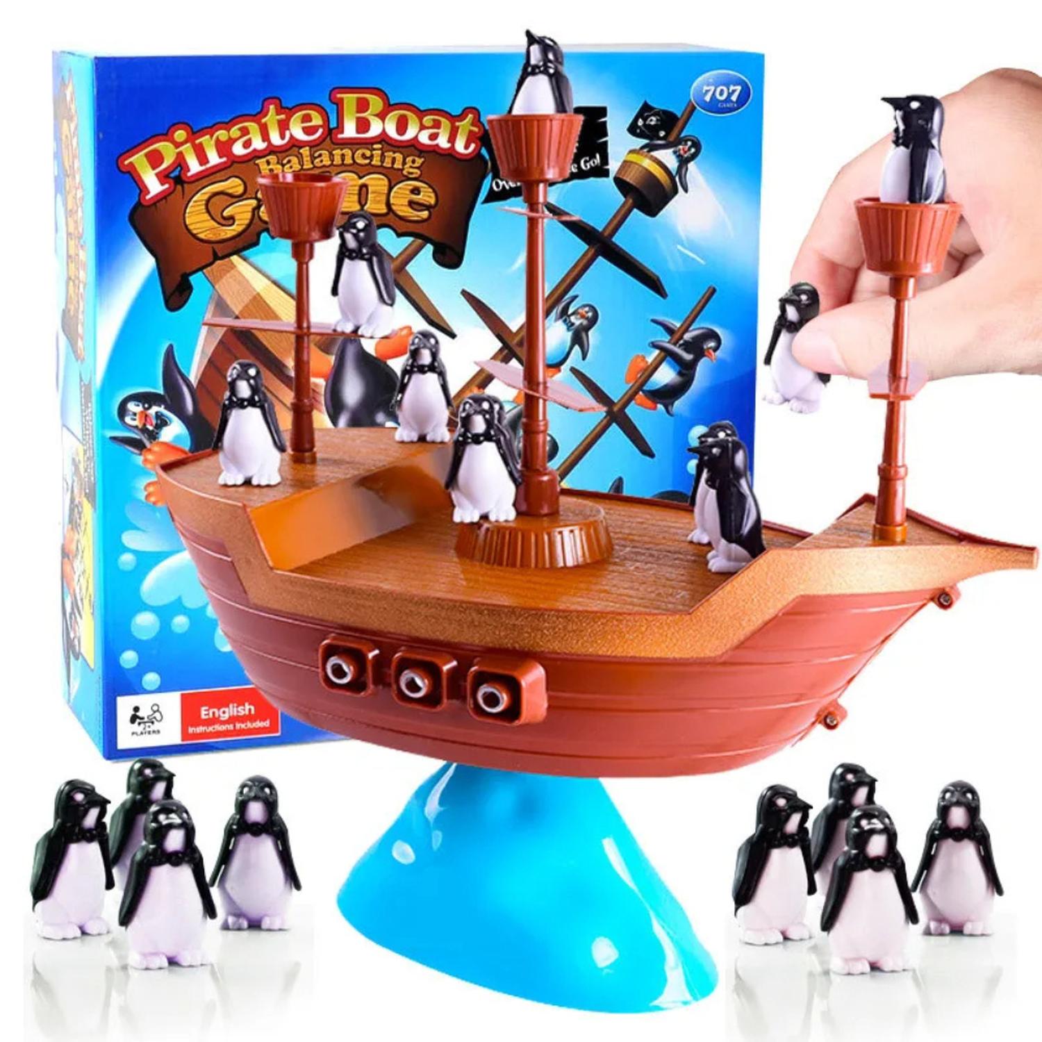 JUEGO DE MESA EQUILIBRIO BARCO PIRATA NO LO DEJES CAER - 1