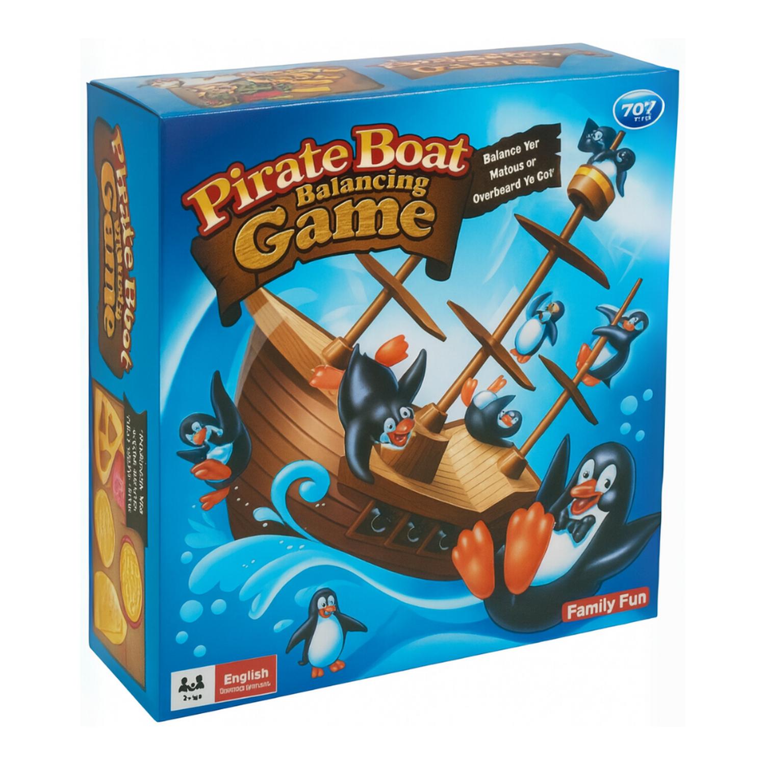 JUEGO DE MESA EQUILIBRIO BARCO PIRATA NO LO DEJES CAER - 2