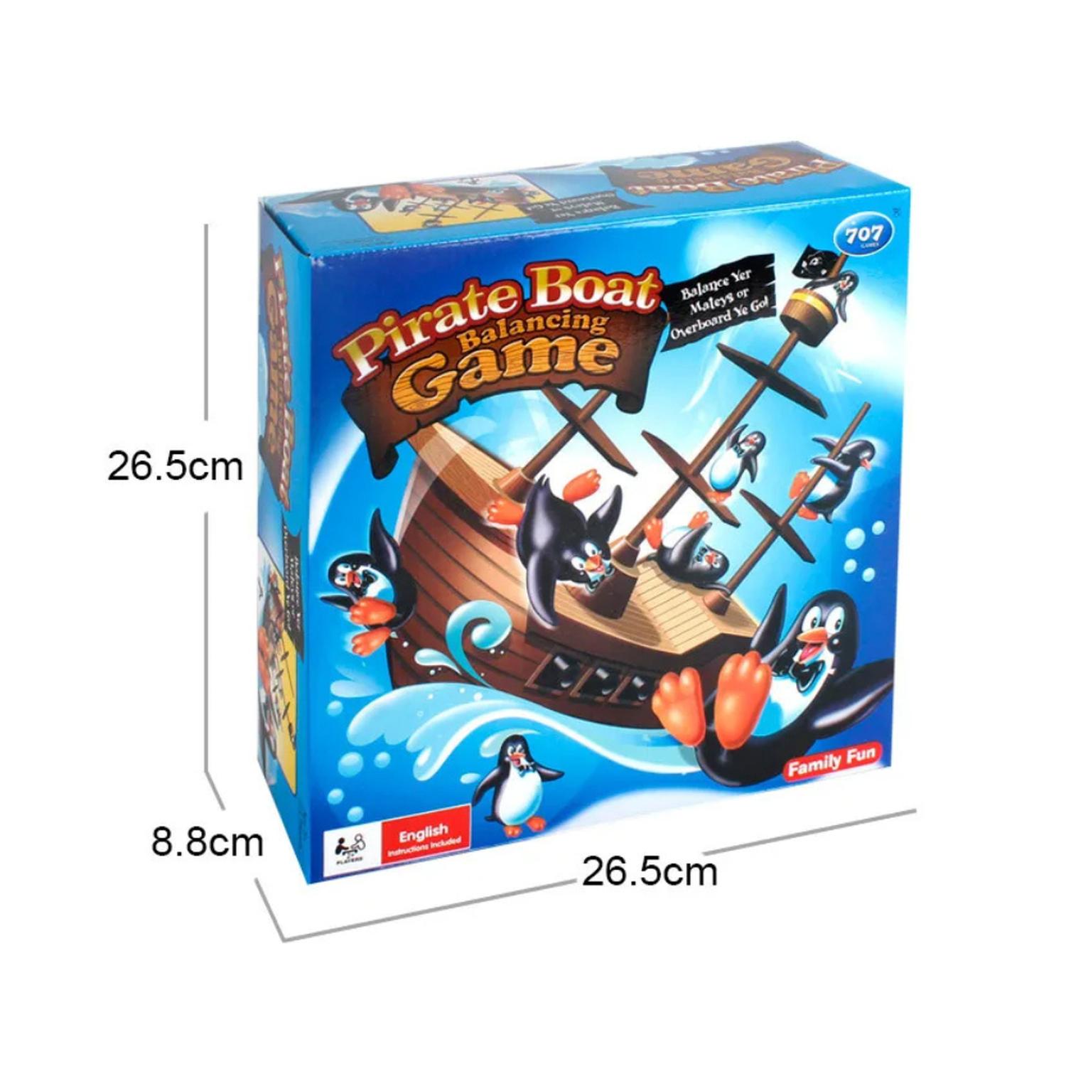 JUEGO DE MESA EQUILIBRIO BARCO PIRATA NO LO DEJES CAER - 7