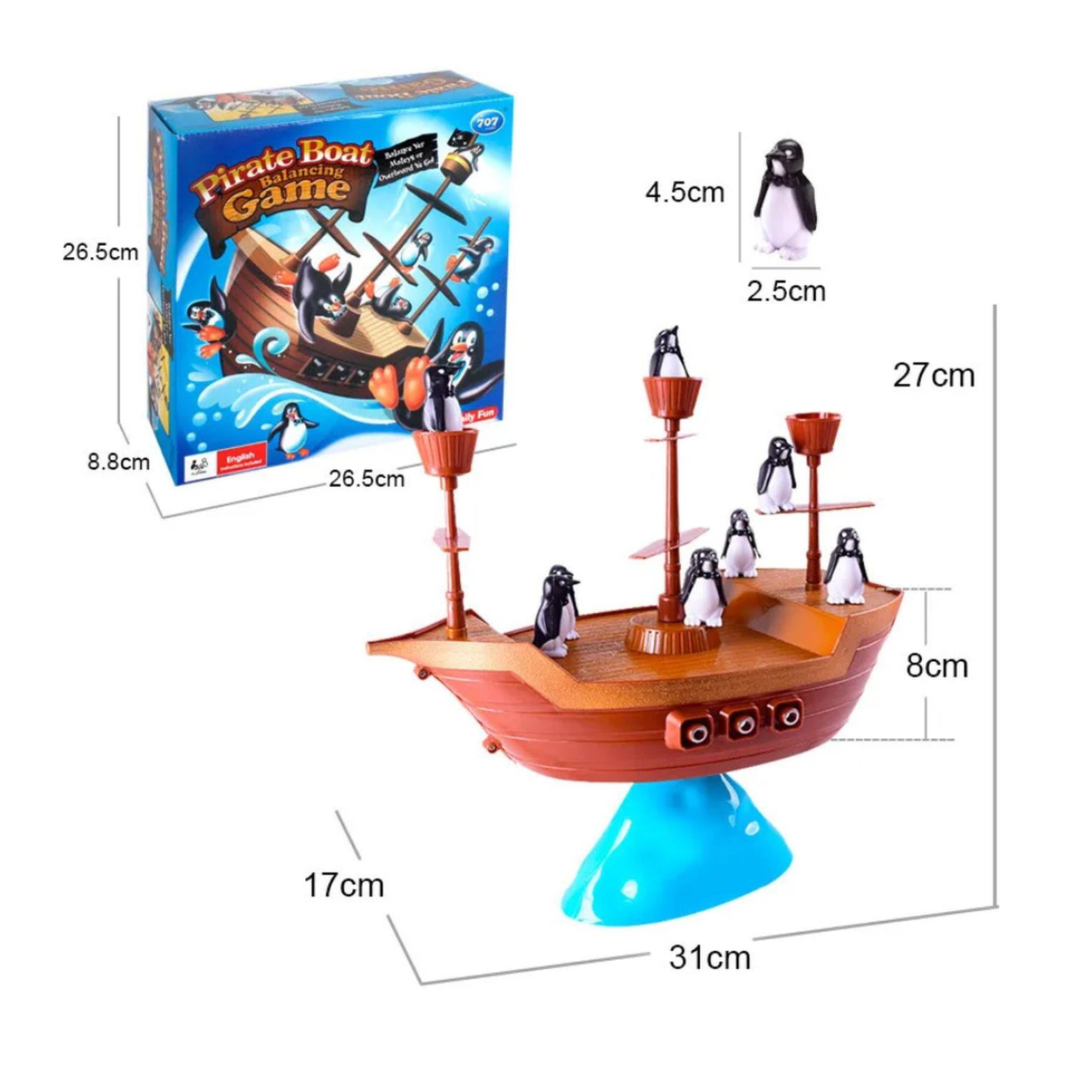 JUEGO DE MESA EQUILIBRIO BARCO PIRATA NO LO DEJES CAER - 8