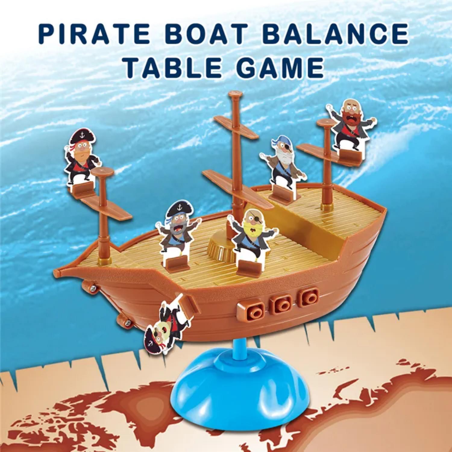 JUEGO DE MESA EQUILIBRIO BARCO PIRATA NO LO DEJES CAER - 9