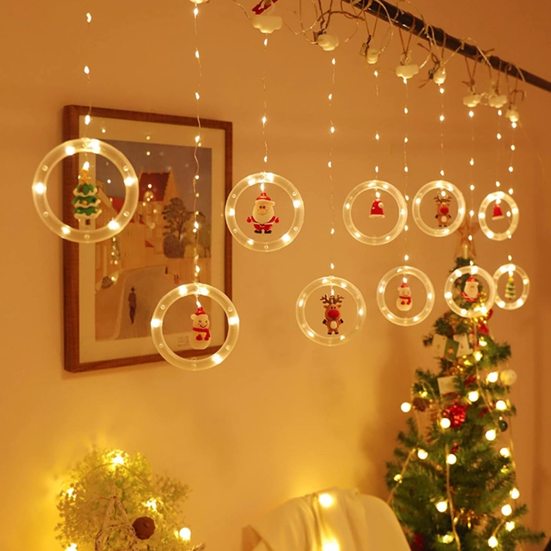 CASCADA GUIRNALDAS DE NAVIDAD LUCES NAVIDEÑAS PASCUA - 2