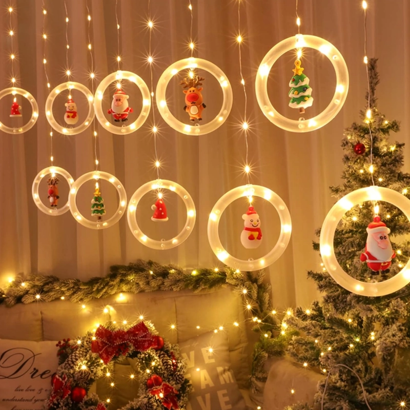 CASCADA GUIRNALDAS DE NAVIDAD LUCES NAVIDEÑAS PASCUA - 4