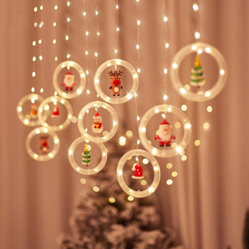 CASCADA GUIRNALDAS DE NAVIDAD LUCES NAVIDEÑAS PASCUA - 7