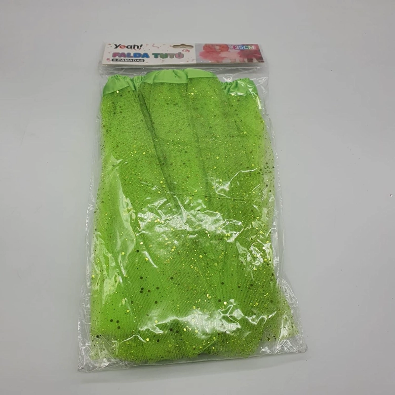 FALDA DE TUTU CON BRILLOS PARA NIÑAS 35CM DE LARGO - 1