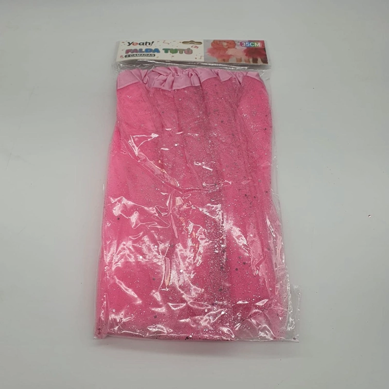 FALDA DE TUTU CON BRILLOS PARA NIÑAS 35CM DE LARGO - 1