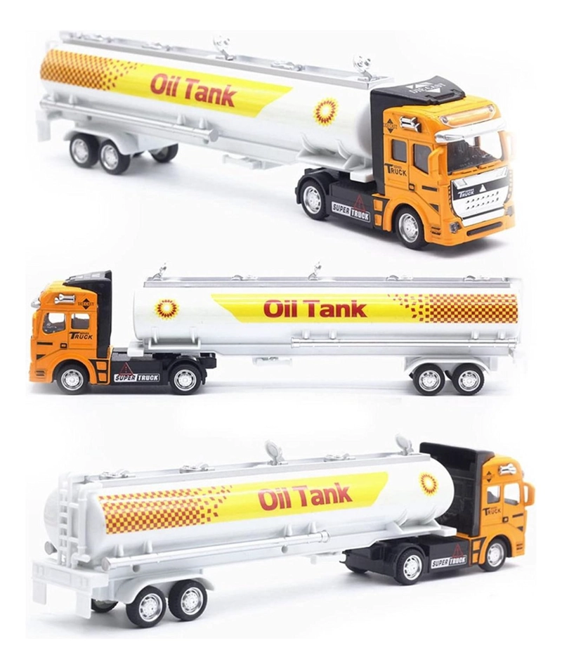 CAMION CISTERNA ALEACION 1:48 MODELO COCHE JUGUETE CISTERNA - 1