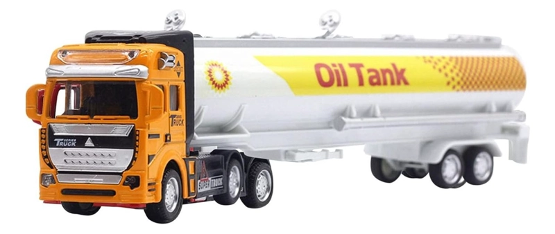 CAMION CISTERNA ALEACION 1:48 MODELO COCHE JUGUETE CISTERNA - 2