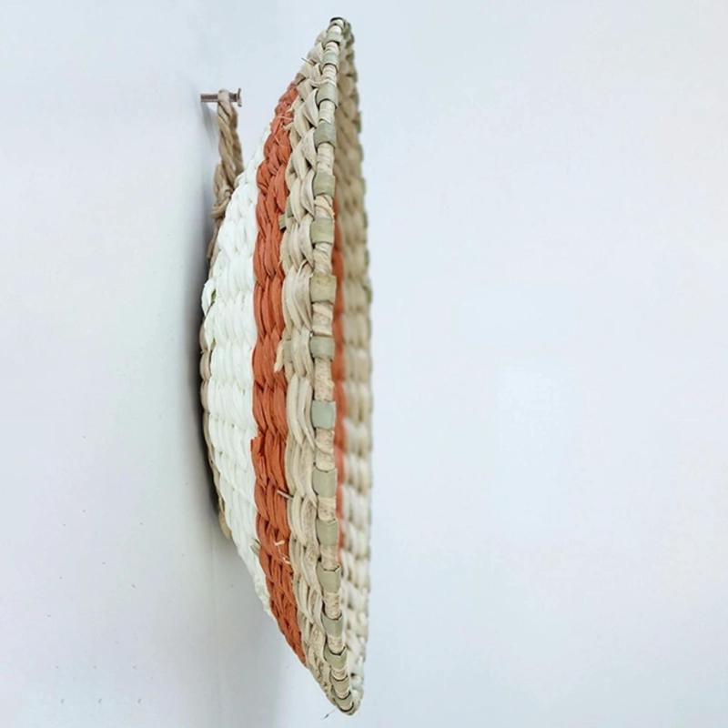 CIRCULO DECORACION DE MIMBRE PARA PARED CASA TERRAZA VARIADO - 5
