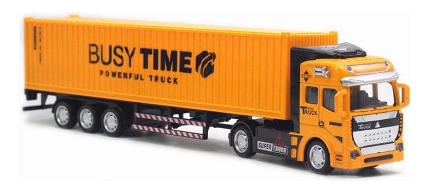 CAMION CONTENEDOR ALEACION 1:48 MODELO COCHE JUGUETE CONTAINER - 2