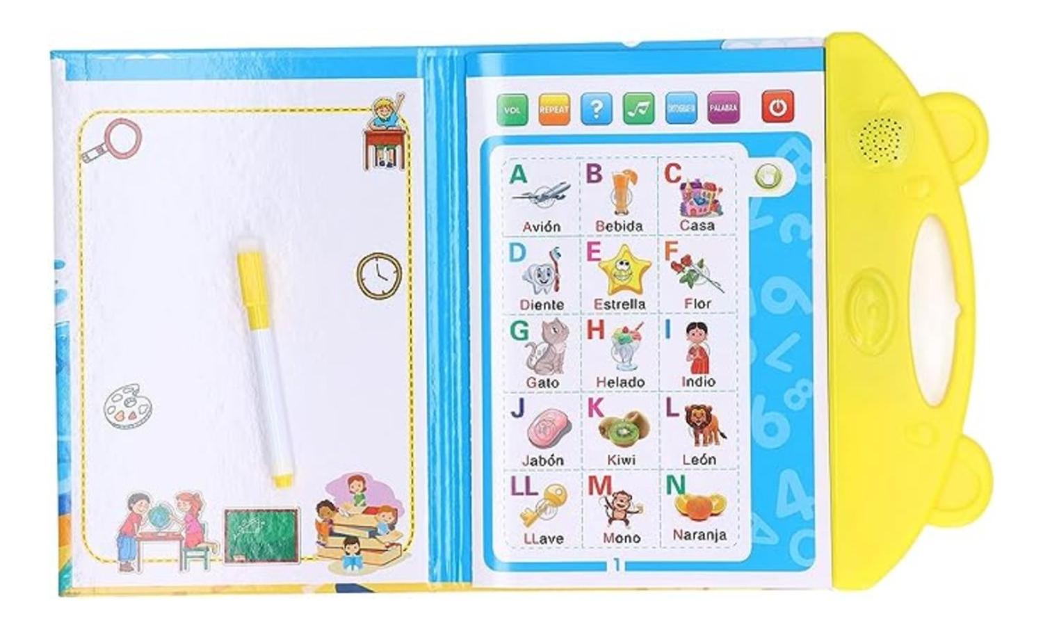 LIBRO DE APRENDIZAJE EDUCATIVO CON SONIDO MI PRIMER LIBRO - 2