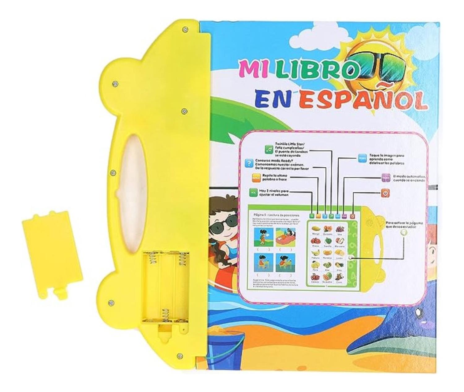 LIBRO DE APRENDIZAJE EDUCATIVO CON SONIDO MI PRIMER LIBRO - 3