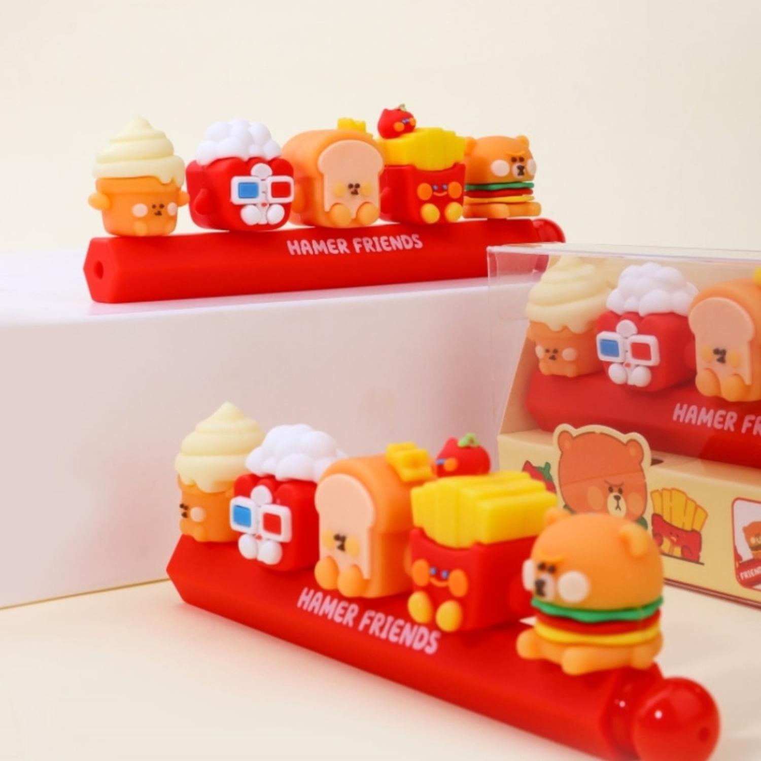 LAPIZ BOLIGRAFO CON MUÑEQUITOS COMIDA DE ADORNOS KAWAII - 5