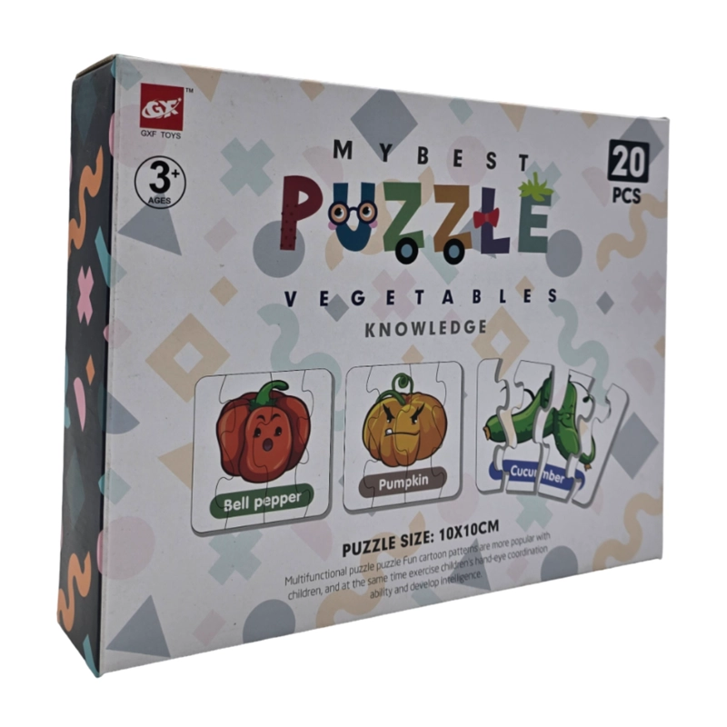PUZZLE ROMPE CABEZAS DIDACTICO EDUCATIVO PARA NIÑOS 20 PCS - 1