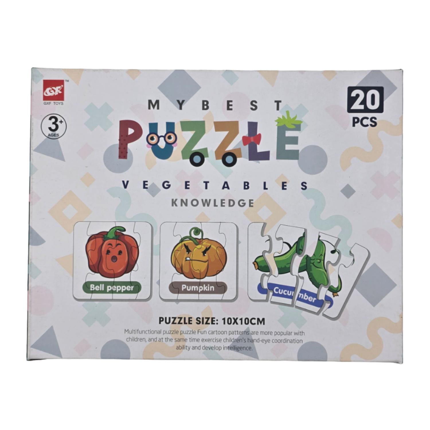 PUZZLE ROMPE CABEZAS DIDACTICO EDUCATIVO PARA NIÑOS 20 PCS - 2