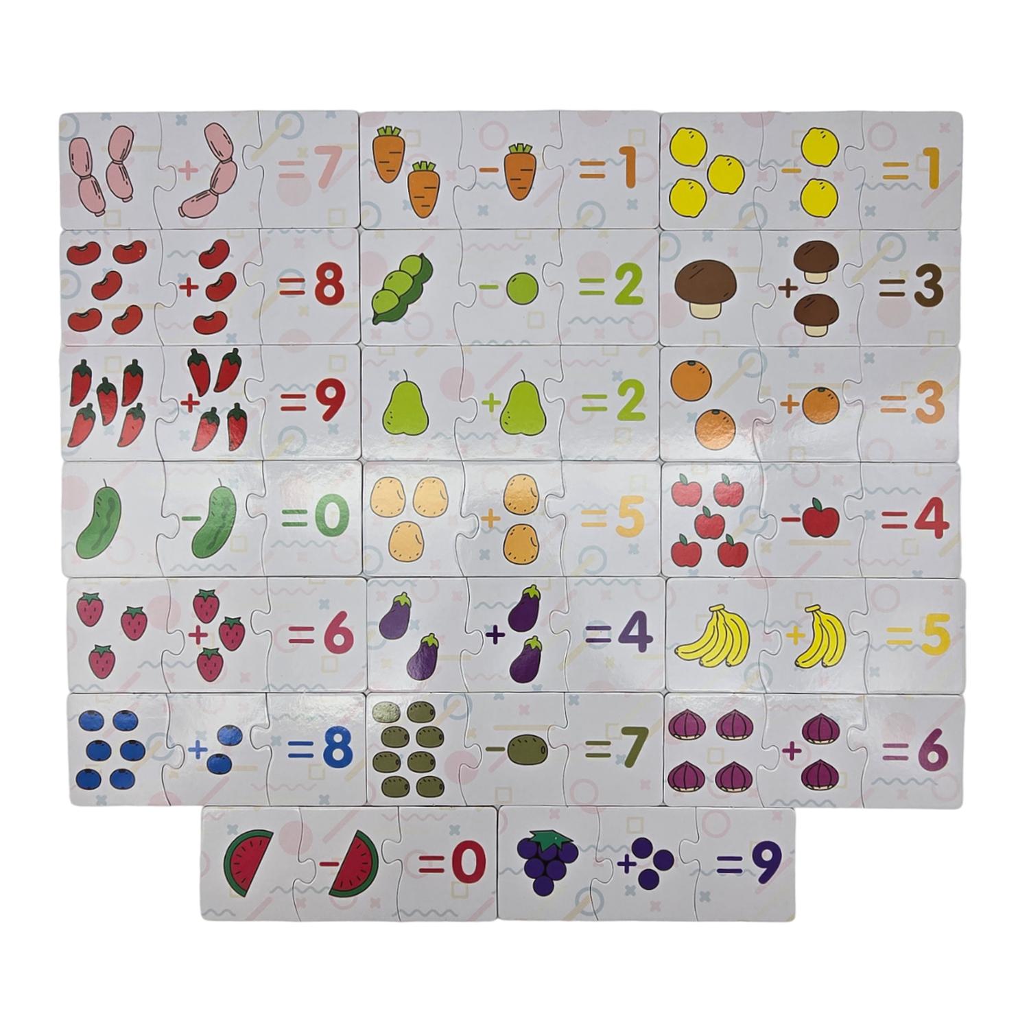 PUZZLE ROMPE CABEZAS DIDACTICO EDUCATIVO PARA NIÑOS 20 PCS - 3