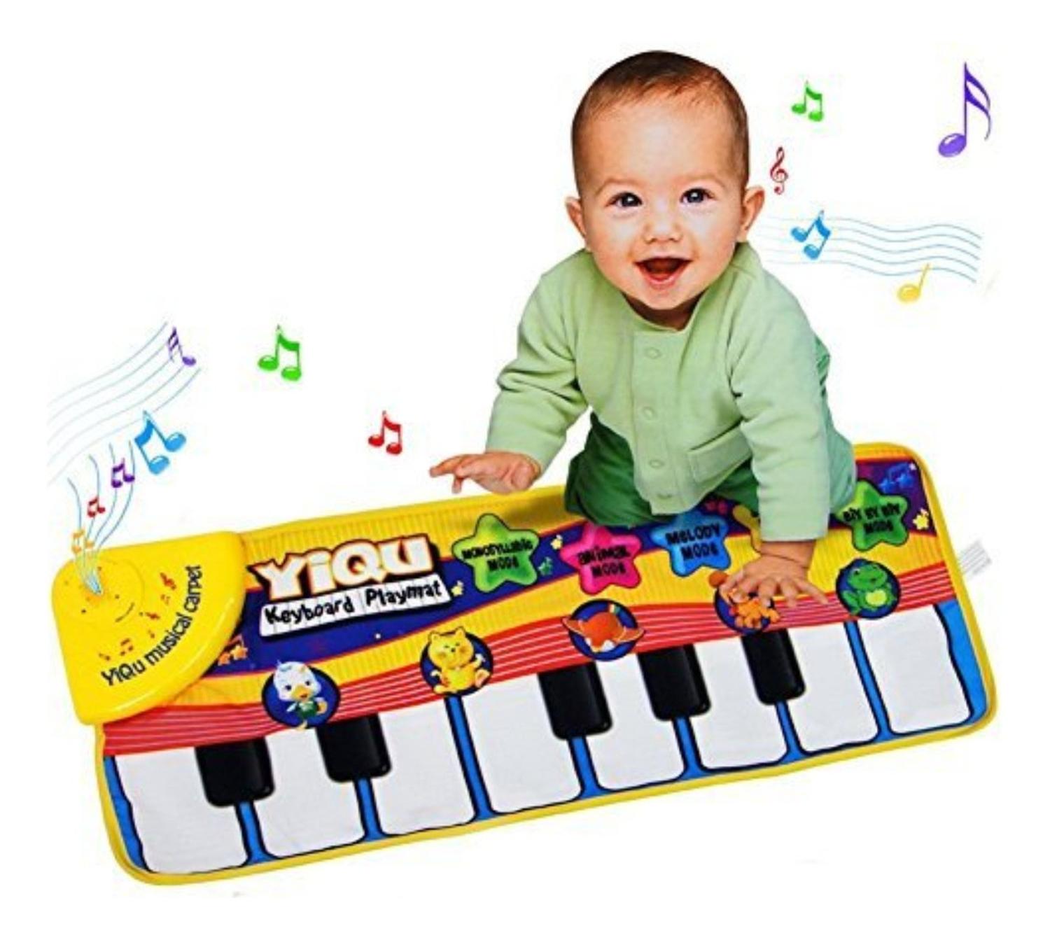 ALFOMBRA MUSICAL PIANO ANIMAL PARA BEBE JUEGA Y APRENDE - 3