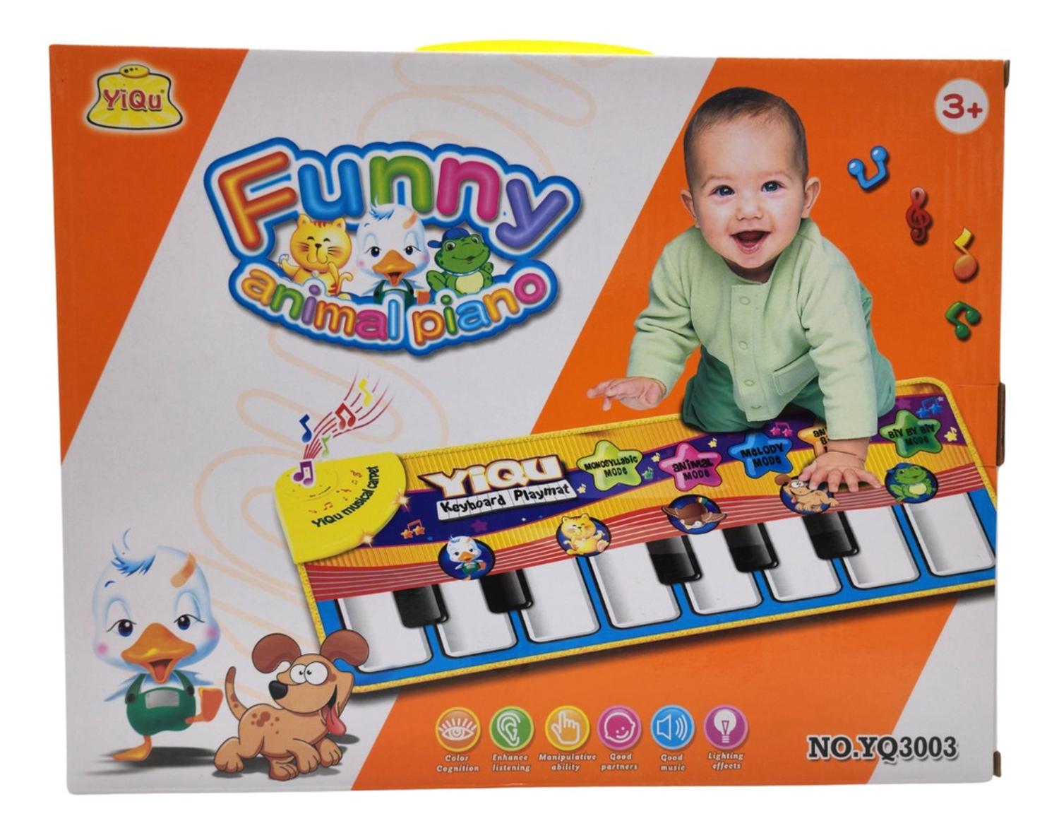 ALFOMBRA MUSICAL PIANO ANIMAL PARA BEBE JUEGA Y APRENDE - 8