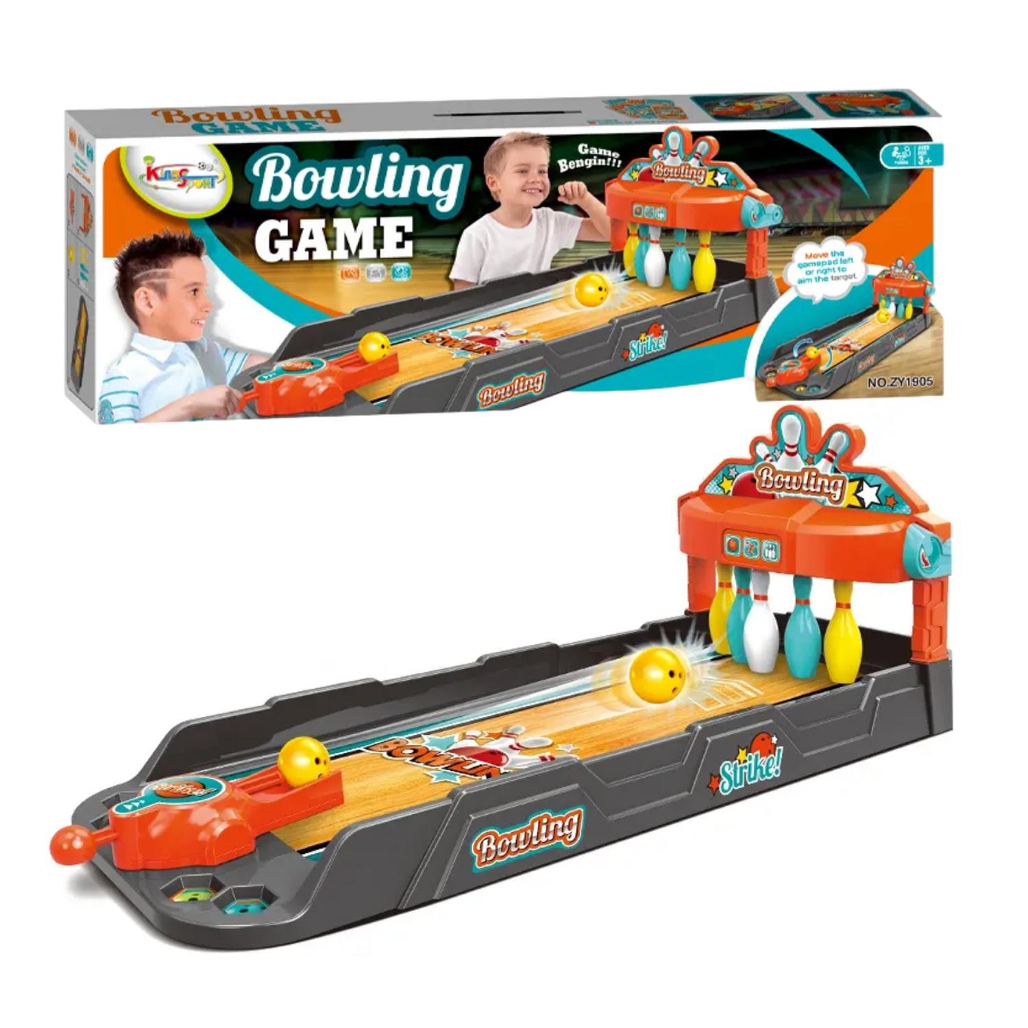 JUGUETE BOWLING COMPLETO JUEGO DE MESA BOLOS FAMILIAR - 3