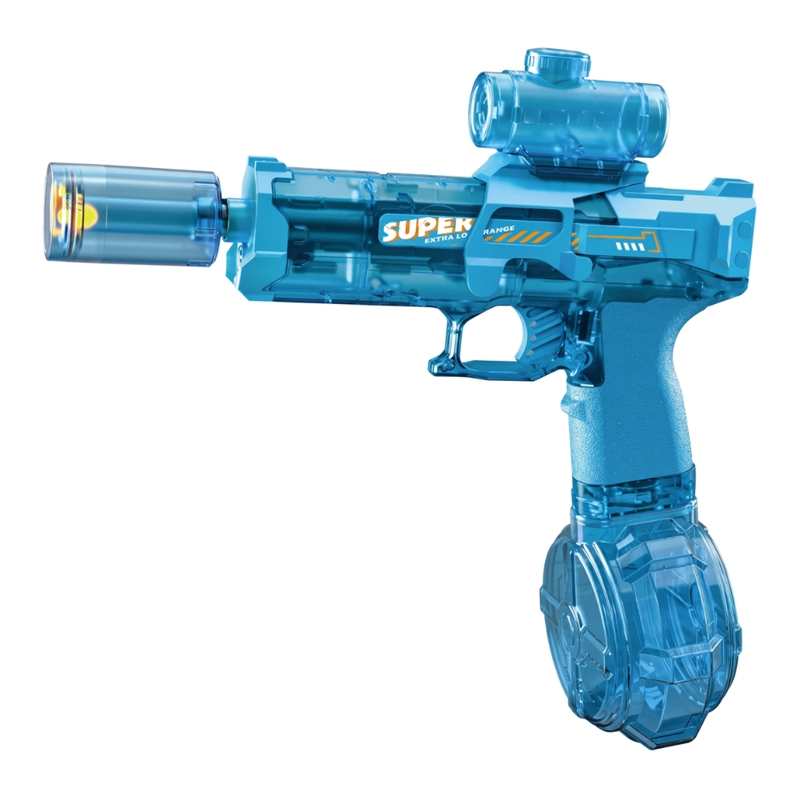 PISTOLA DE AGUA ELECTRICA AUTOMATICA ALTA POTENCIA LUZ LED - 1
