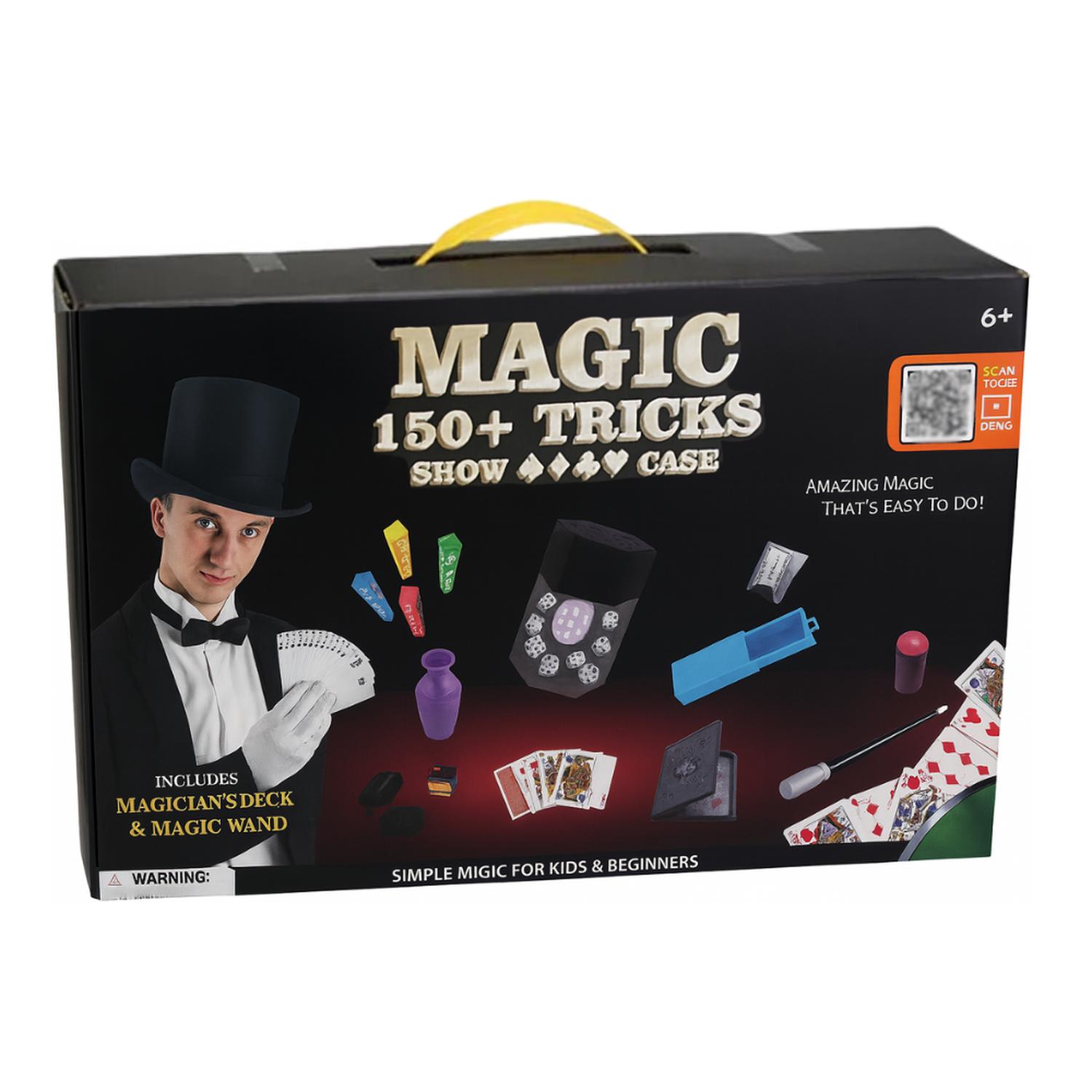 SET JUEGO DE MAGIA MAGIC 150 TRUCOS DE MAGO CON VARITA NIÑOS - 2
