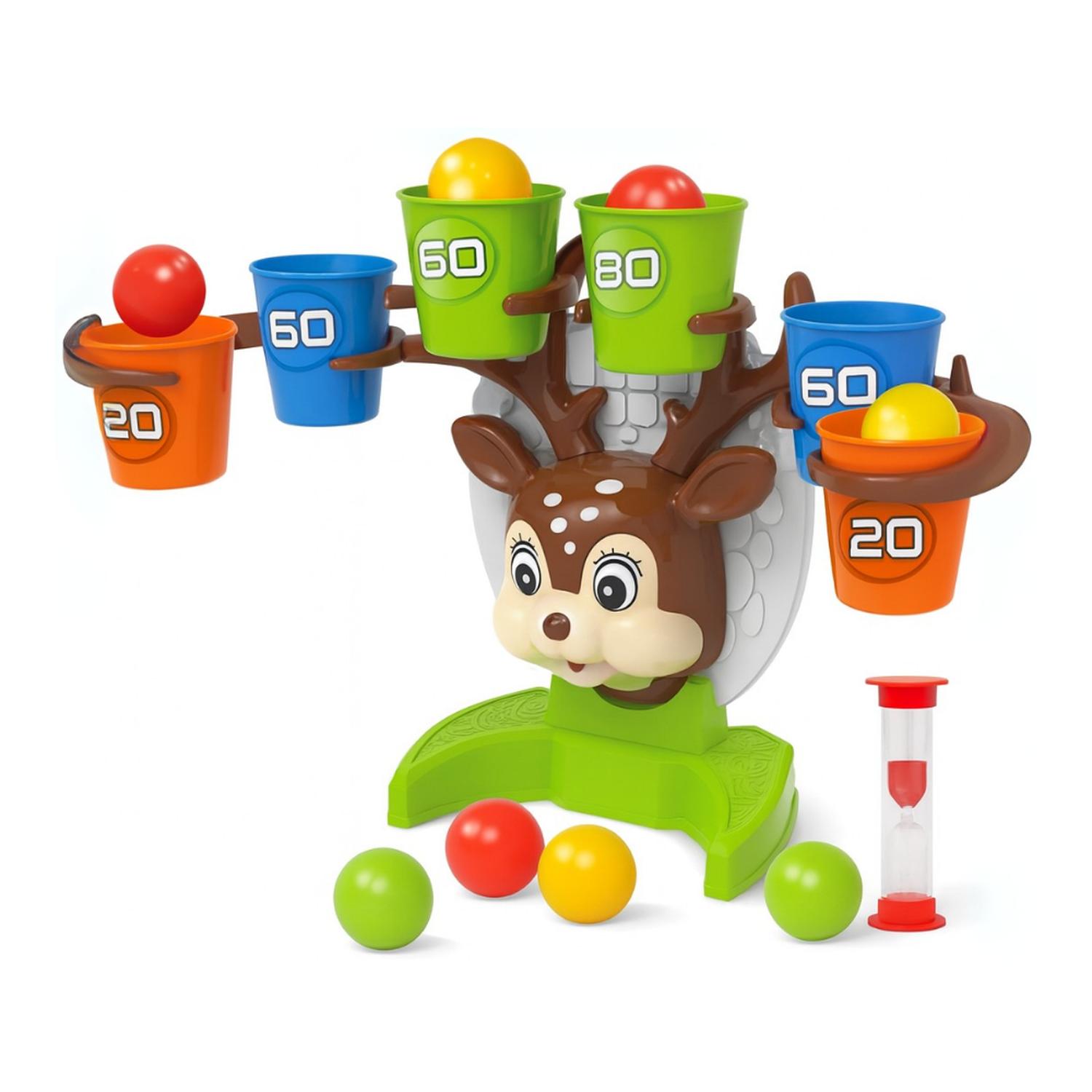 JUEGO DE ENCESTAR PELOTAS DEER BOUNCE JUGUETE DE PUNTERIA - 5