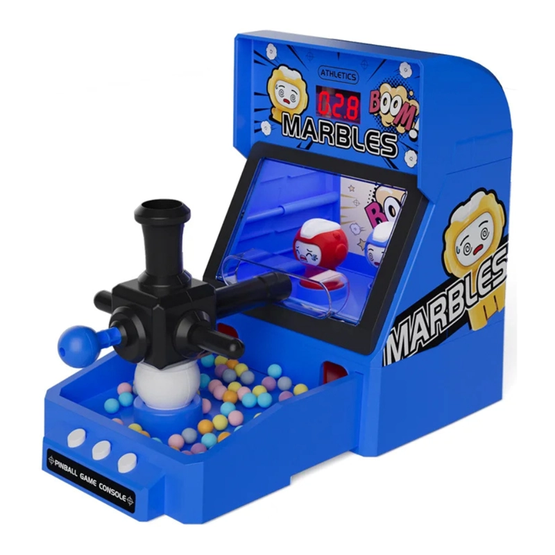 JUGUETE MAQUINA PINBALL DE MESA INFANTIL CON PELOTITAS JUEGO