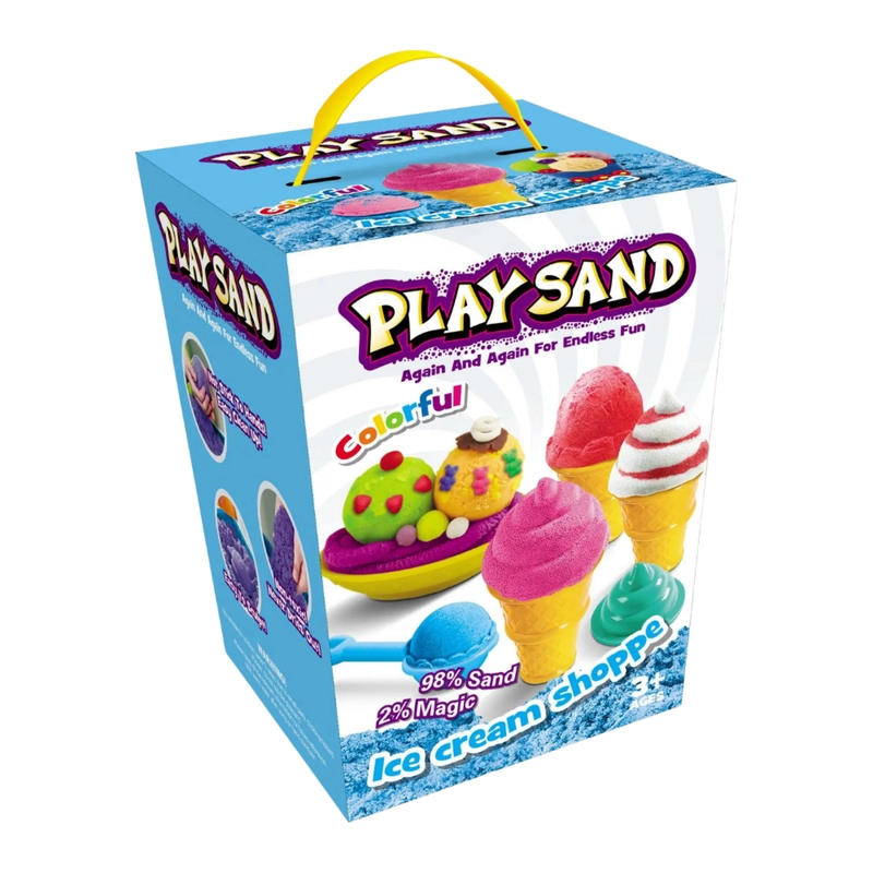 SET DE ARENA MAGICA INFANTIL CON ACCESORIOS Y MOLDES VARIADO - 1