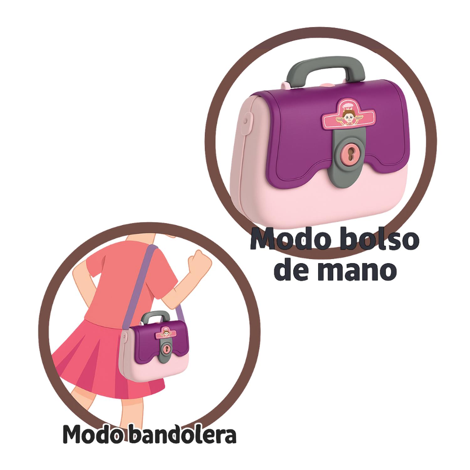 SET MALETA MALETIN DE COCINA 3 EN 1 INFANTIL NIÑOS JUGUETE - 4